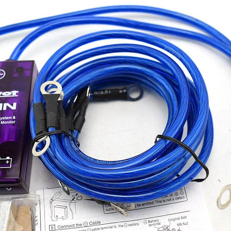 Xe Hơi Phổ Thông Bộ Tiết Kiệm Nhiên Liệu Bộ Điều Chỉnh Ổn Định Điện Áp Đất Pivot Mega Raizin Voltage Màn Hình Hiển Thị Kỹ Thuật Số