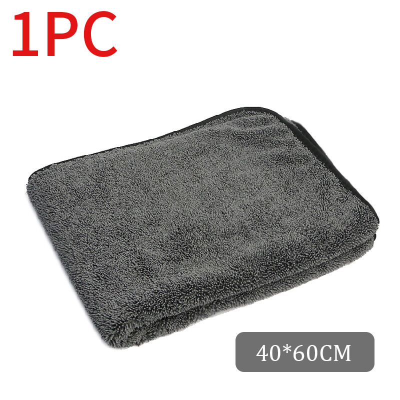 Coral Fleece Cleaning Towel Thick Detailing Cleaning Car Care Washing Clean Cloth Wet and Dry Detailing Towel Car Wash Accessories
