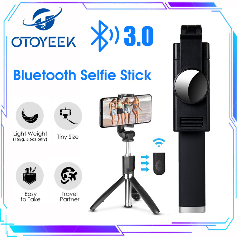 OTOYEEK Gậy Chụp Ảnh 2 in 1 Tự Sướng Bluetooth , Gậy Selfie Có Thể Mở Rộng Với Điều Khiển Từ Xa Không Dây Và Giá Đỡ Ba Chân Gậy Selfie Cho Điện Thoại Di Động Bluetooth Selfie Stick