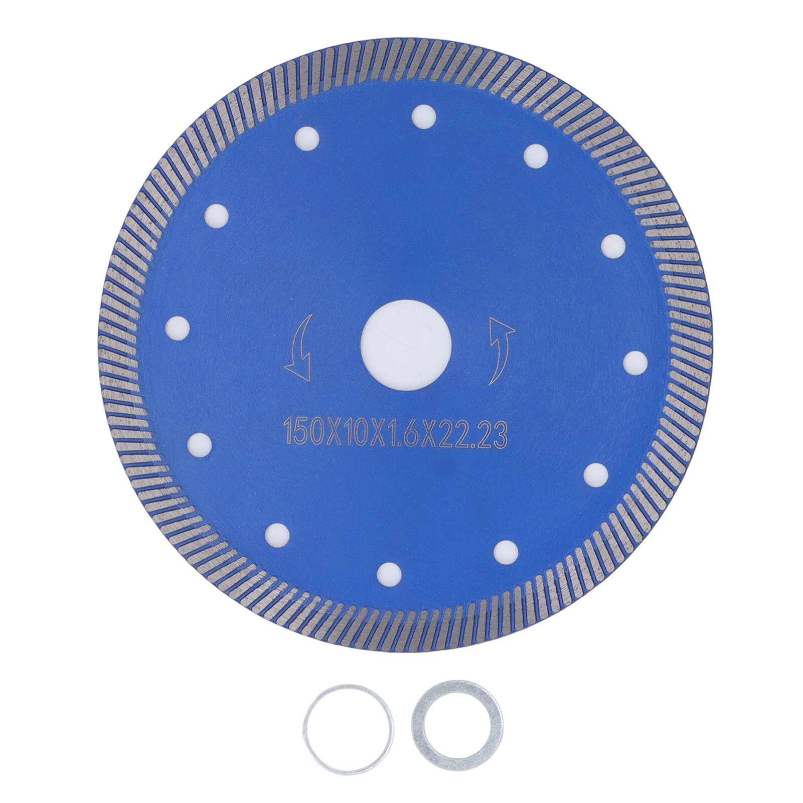 Concrete Porcelain Saw Blade Diamond Blades Ceramic Cutting Disc for Marble Stone 150x10x1.6x22.23mm