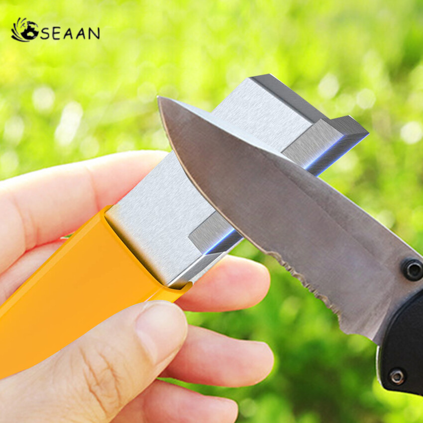 1 dụng cụ làm vườn Mài lưỡi mài túi nhanh chóng sắc nét cắt mài cho pruners loppers Kéo làm vườn kéo hàng rào tông đơ trục hatchets lawnmowers, giúp kéo dài công cụ' cuộc sống