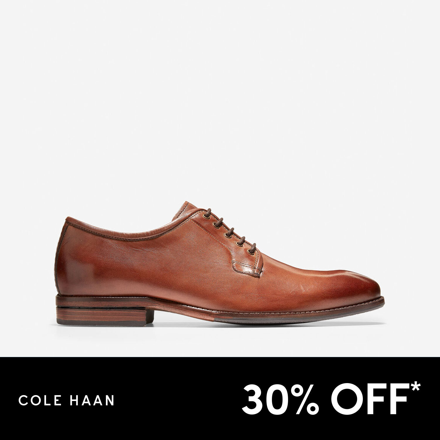 men's zerøgrand wingtip oxford british tan