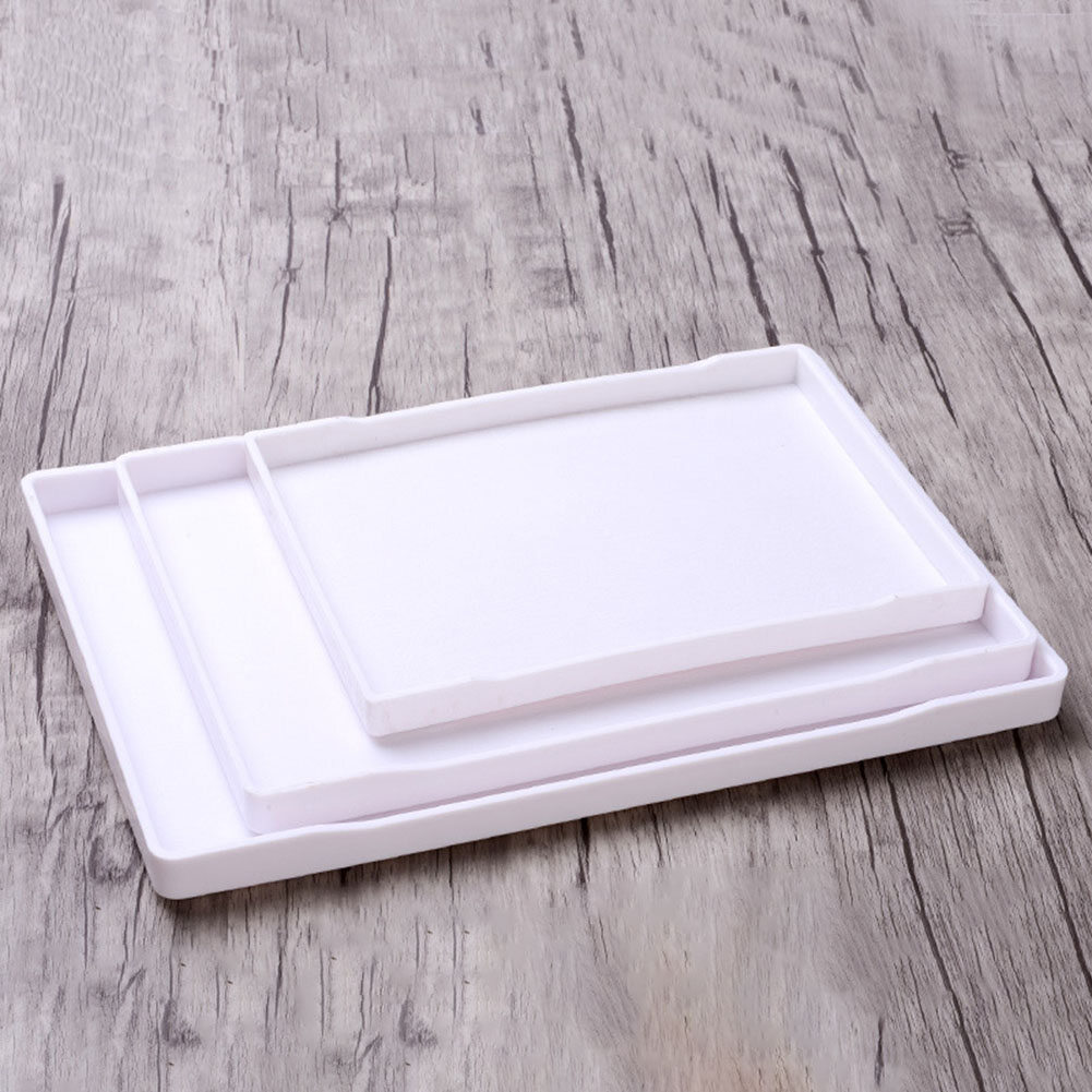 Nhựa Hình Chữ Nhật Melamine Tea Coffee Snack Thực Phẩm Phục Vụ Khay Nhà Hàng Khay