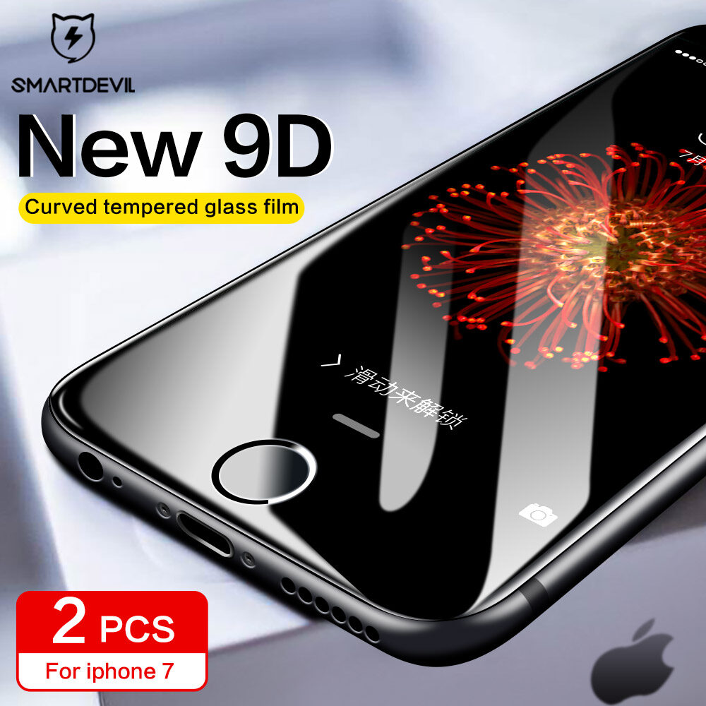 SmartDevil tempered glass film for iPhone7 iPhone 8plus 6s full screen full coverage 7plus full cover iPhone6 all glass 8p anti-blue light 6 mobile phone film 6splus protection 8p film 4.7 inch