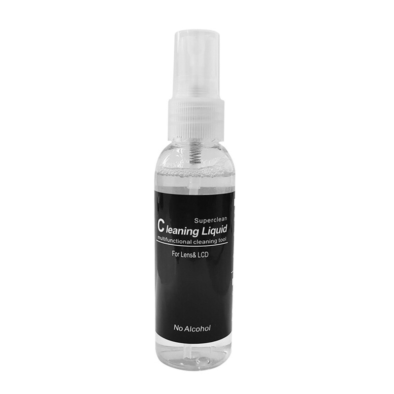 DSLR Camera Screen Cleaning Artifact Screen Cleaner Spray Liquid for Computer Tablet Touchscreen Mist Cleaner 60ml