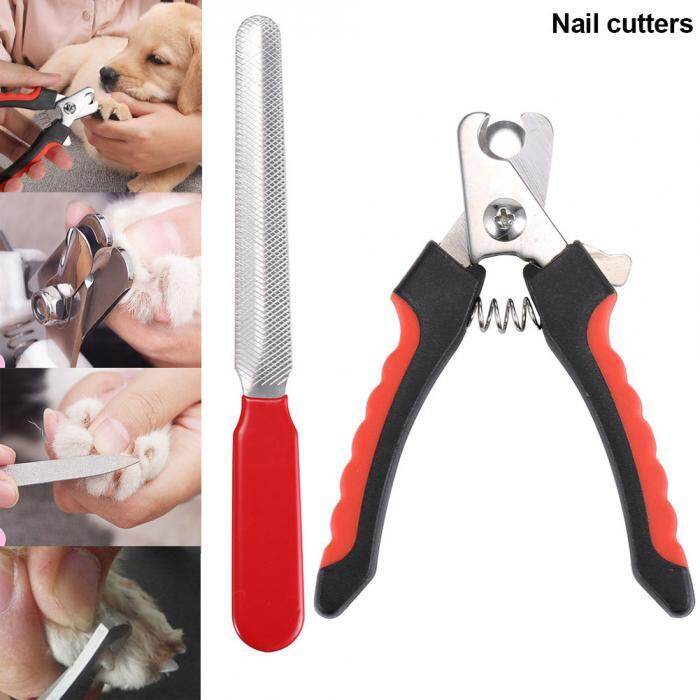 POODEE Pets Trimmer Set Pet Dog Animal Claws Scissor Cut Stainless Steel Nail Cutter Nail Scissor Free Sickle I.262522523