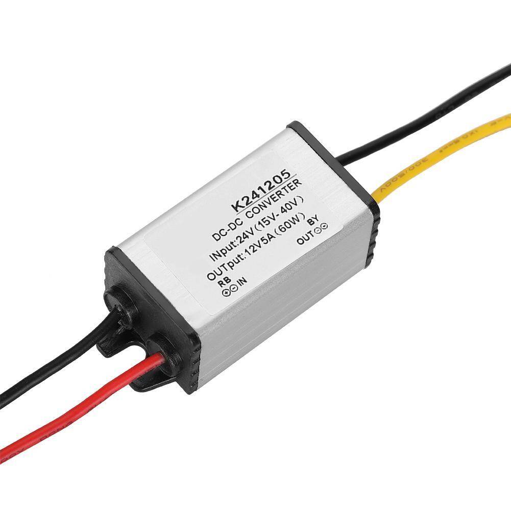 DC-DC Converter 24V to 12V High Efficiency Step down Power Supply 5A