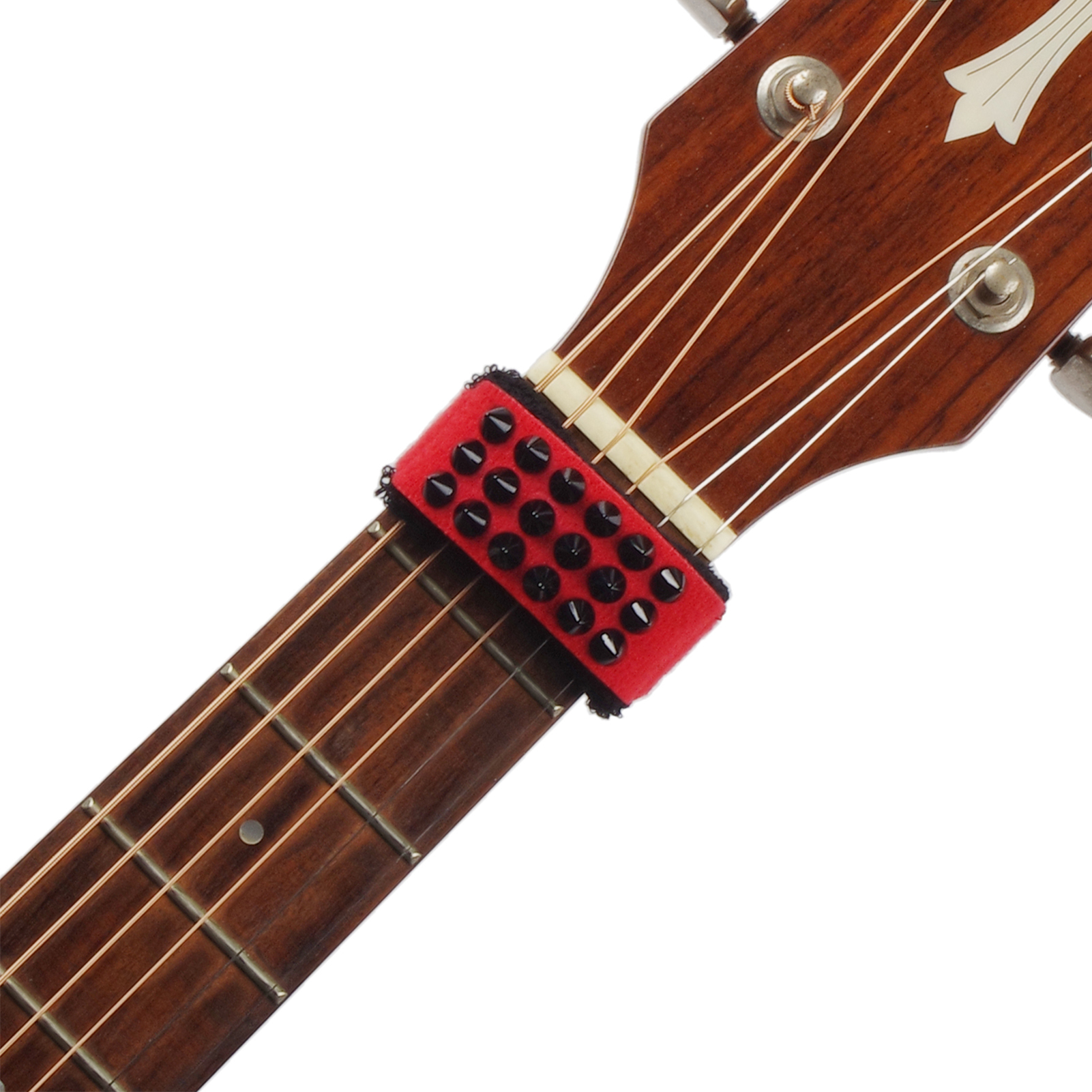 18cm Guitar String Mute Guitar Gear Fretboard Muting Wrap Punk Style String Dampener String Muter for 6-String Guitar