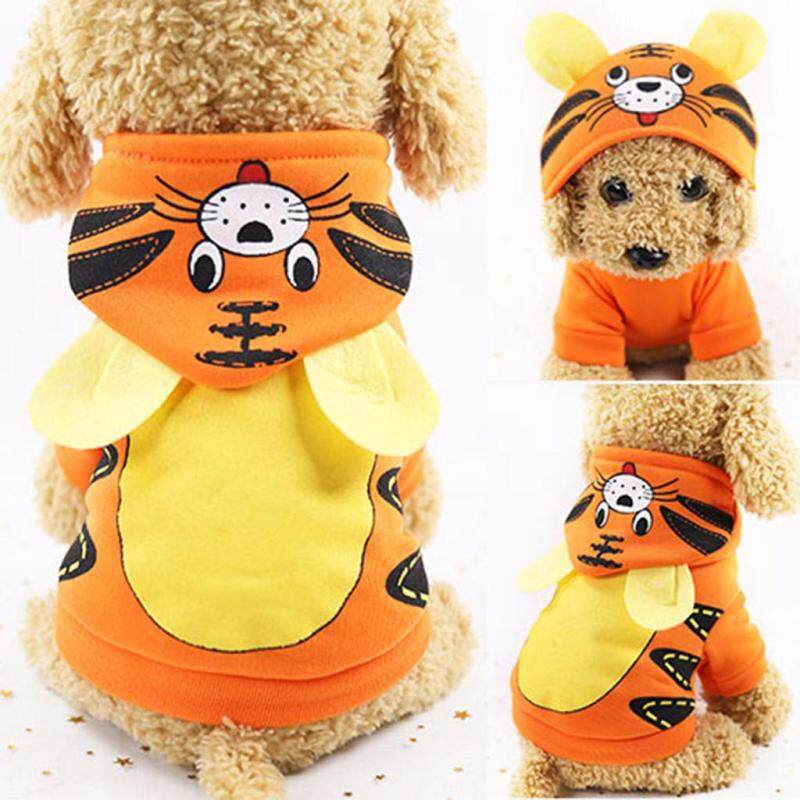 【Pet Shop】Free Vận Chuyển Họa Tiết Cún Cưng Mùa Đông In Hình Thú Áo Có Mũ Họa Tiết Cún Cưng Áo Tay Dài