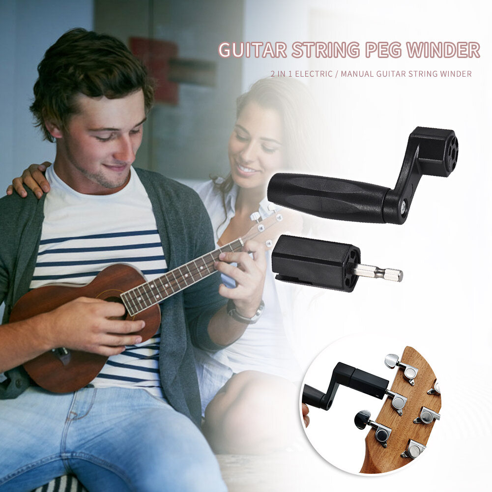 Guitar String Winder Cầu Pin Pin Kéo Kéo Tuốc Nơ Vít Điện Công Cụ Sửa Chữa Khoan Bit