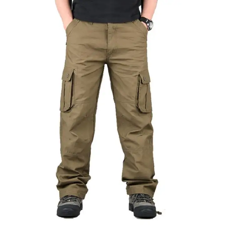 tan cargo pants mens