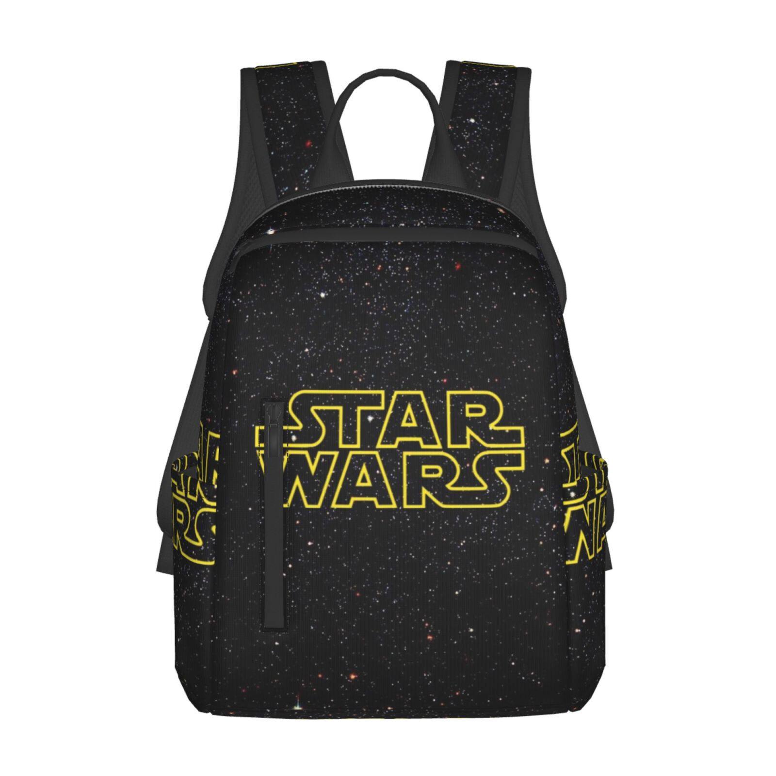 Star War Cute Children's Backpack Korean Canvas Student School Bag Japanese Leisure Travel Backpack