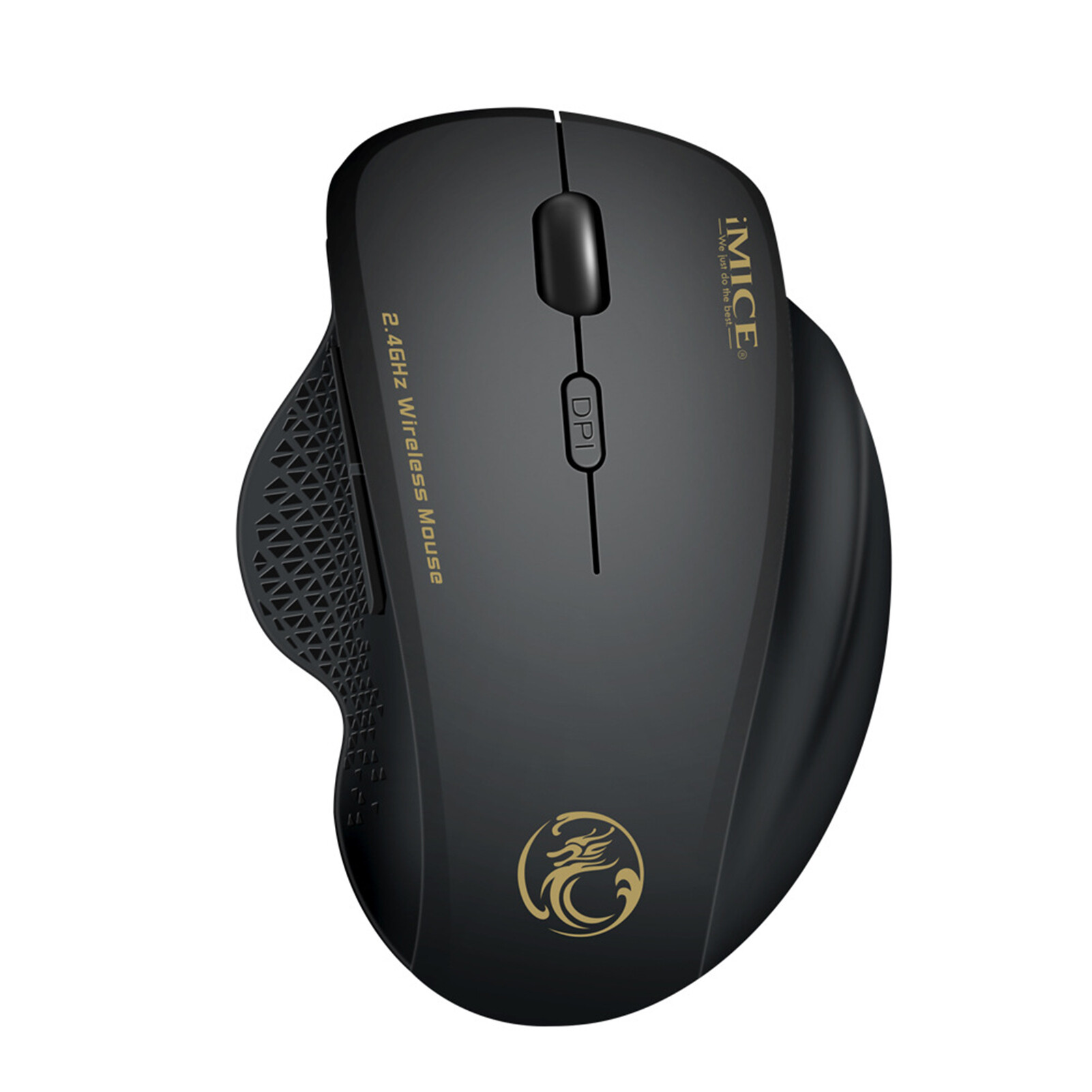 Anxinshui chuột imice g6 chuột chơi game kết nối không dây abs thời trang 2.4ghz, dành cho máy tính