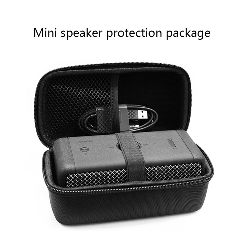 Hard EVA Case for MAR-SHALL EMBERTON Wireless Bluetooth Speaker Waterproof Protective Box Nylon Outdoor Travel Carrying Bag