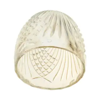 Perfk Glass Ceiling Fan Lamp Shade Pineapple Chandelier Lampshades