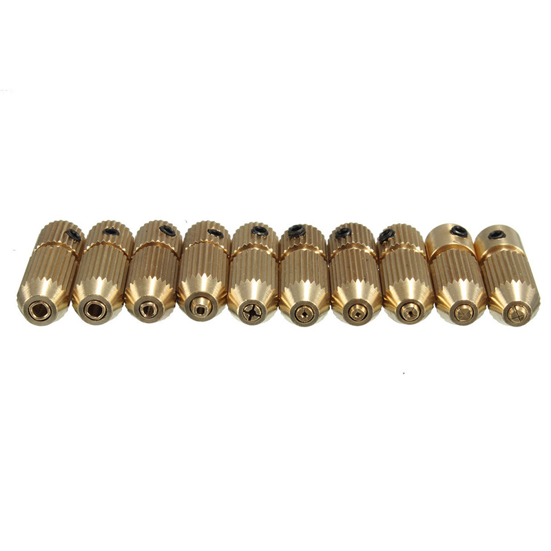 2 2.3 3.17mm Micro Drill Bit Clamp Fixture Chuck 0.7-3.2mm Electric Motor Shaft