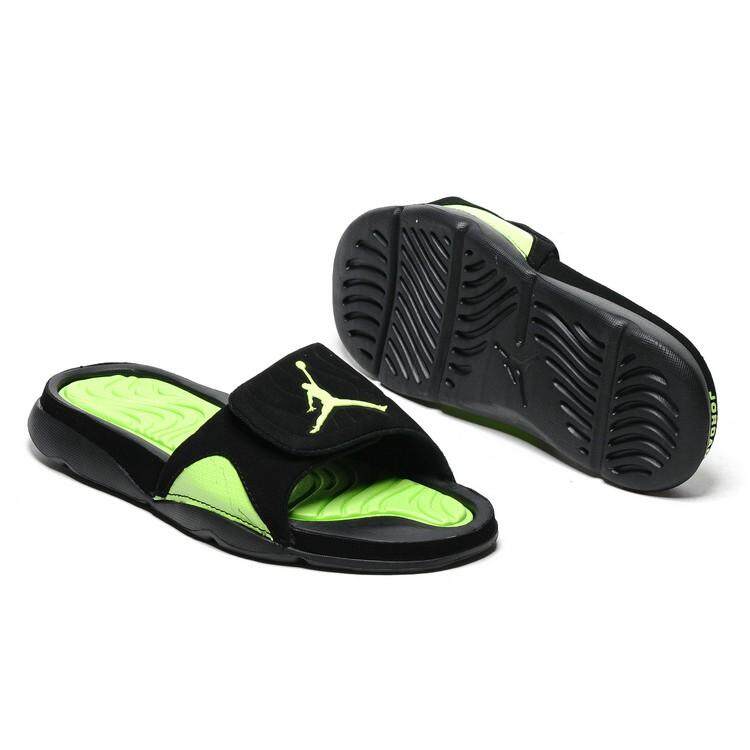 jordan hydro 4 slides black
