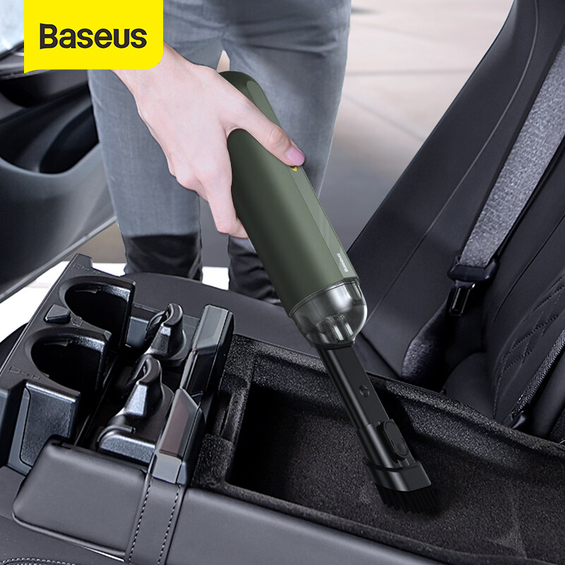 Baseus A2 Máy Hút Bụi Ô Tô Không Dây, Máy Hút Bụi Cầm Tay Không Dây 5000Pa, Có Thể Sạc Lại Dụng Cụ Vệ Sinh Cho Xe Hơi Tại Nhà Văn Phòng