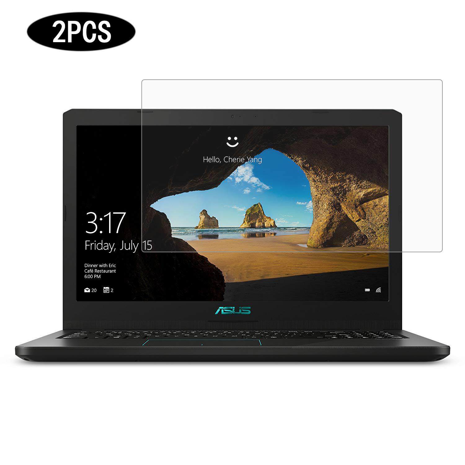 Cartinoe Laptop 15.6 Inch Universal LCD Jernih HD Guard Film Anti-Glare Matte Pelindung Layar untuk Asus VivoBook K570ud 15.6 Inci Notebook, 2 Pcs