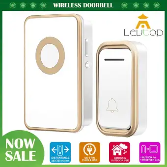 Levtop V018f Wireless Door Bell 300m Distance Electric Remote