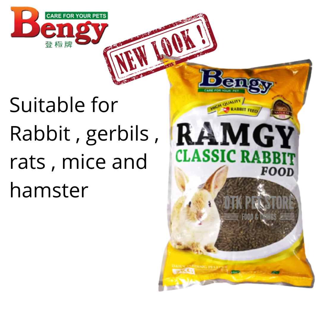 Bengy Coa Rabbit Food 5kg Ramgy CLassic Rabbit Food 5kg Makanan Rabbit Lazada