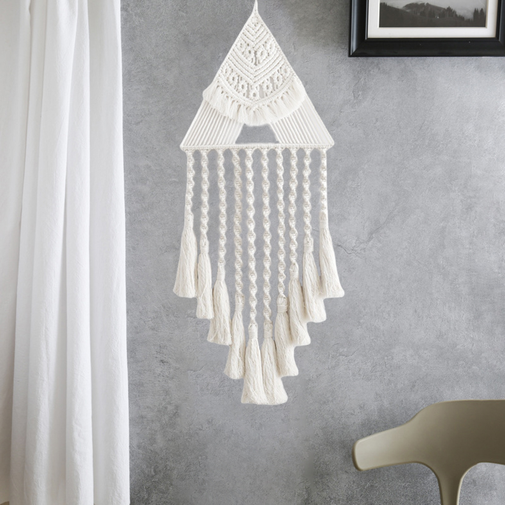 Blesiya Hand Woven Dream Catcher Macrame Wall Hanging Boho Tapestry for Home Decor