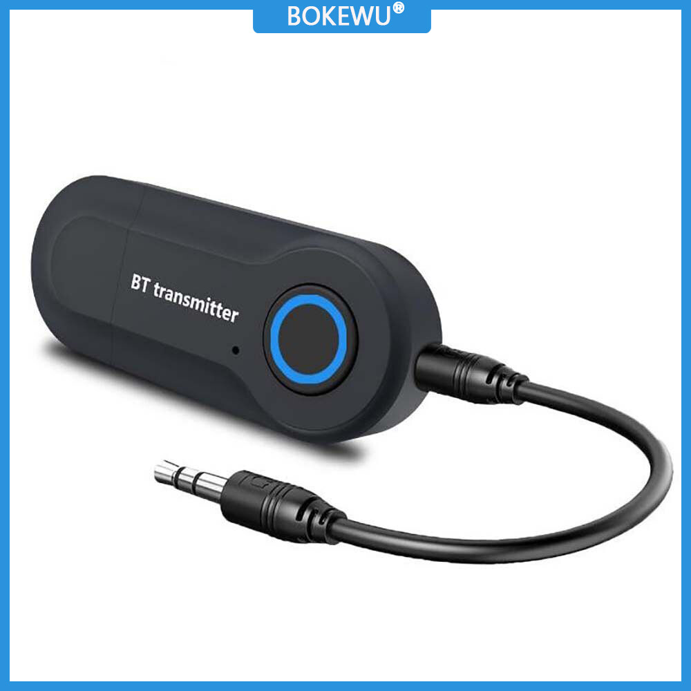 BOKEWU Bộ Phát Bluetooth USB Bộ Chuyển Đổi Âm Thanh Stereo Không Dây Giắc