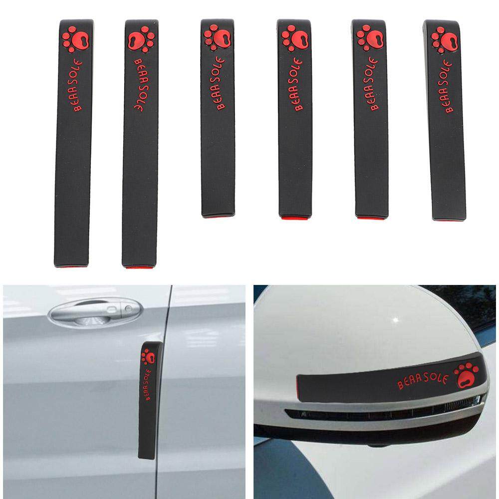 6pcs Lot Anti Rub Car Anti Collision Strip Bumper Anti Scratch