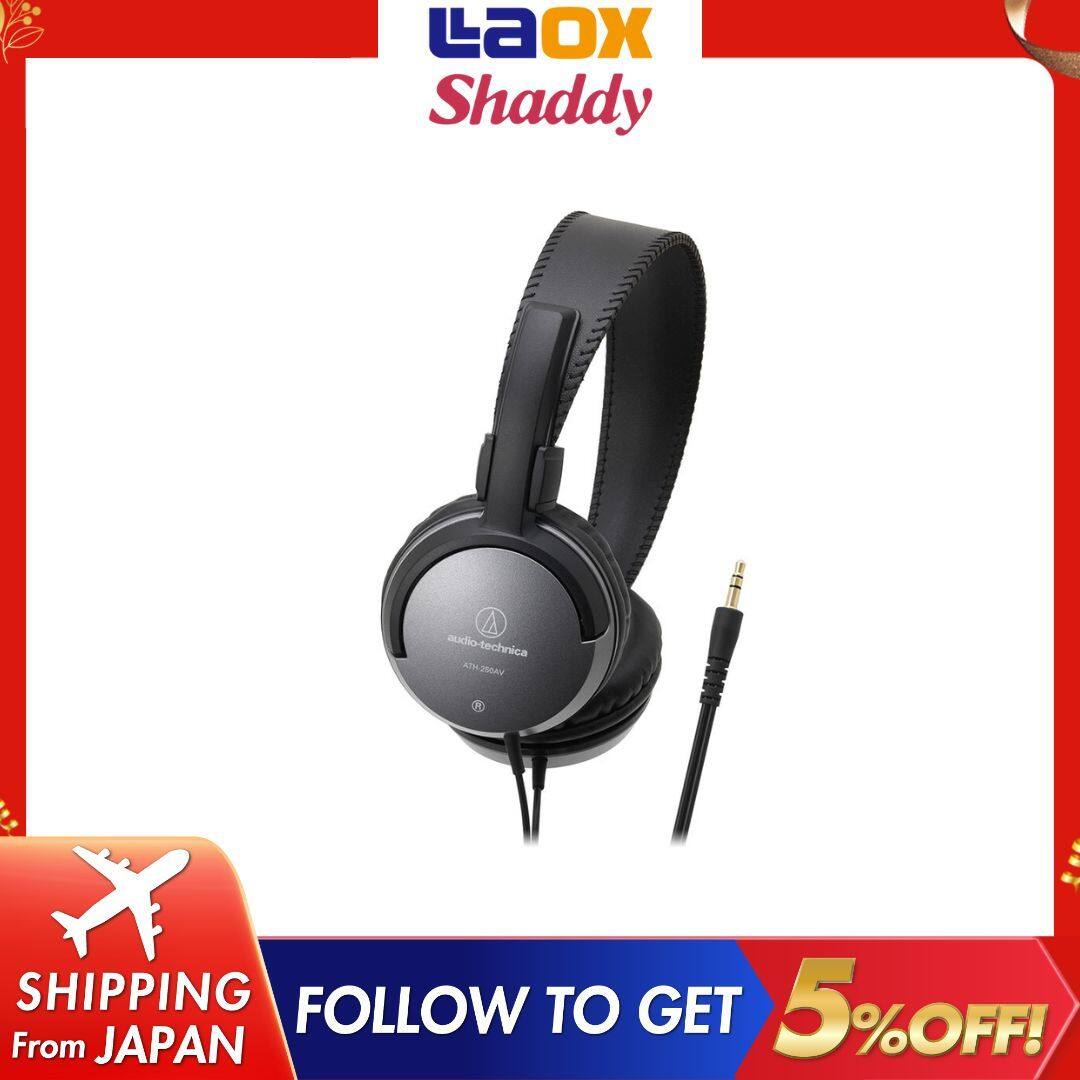 Audio technica Dynamic Headphone ATH250AV volume control Delivered