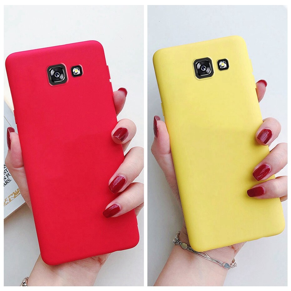 For Samsung Galaxy J7 Prime Case Candy Jelly Color Matte Soft Silicone Phone Case Protective Casing Back Cover For Samsung J7 Prime SM-G610Y