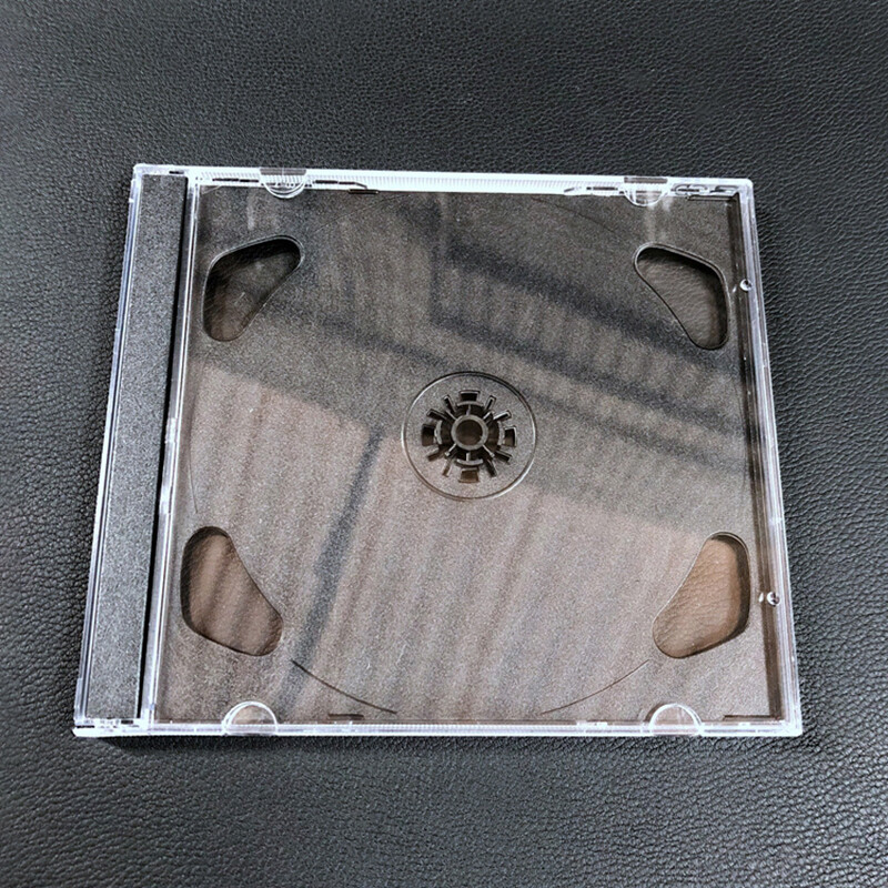 aiqinhaimaoyi Plastic DVD Case Portable CD Storage Box CD Package Case Durable DVD Box Thickened CD DVD Disc box
