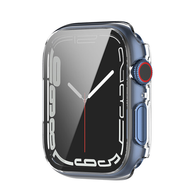 Cover For Apple Watch 8 Case Accessories PC Screen Protector Bumper Protect Shell For Apple Watch Series 8 45mm 41mm case