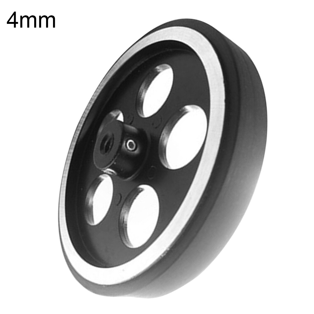 Farfi 200mm 4/5/6/7/8/10/12mm Aluminum Rubber Measuring Rotate Encoder Meter Wheel