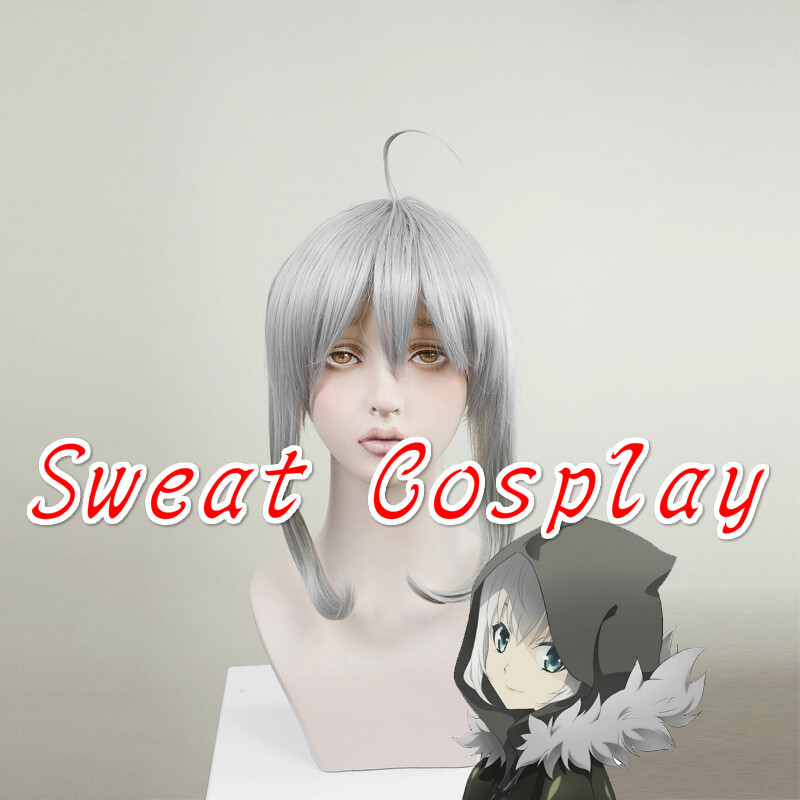 gray cosplay wig