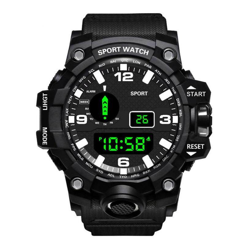 Jam Berjenama Honhx Mens Mens Mewah Digital Led Jam Tangan Tarikh Sukan Lelaki Jam Tangan Elektronik Luar Penghantaran Percuma Malaysia
