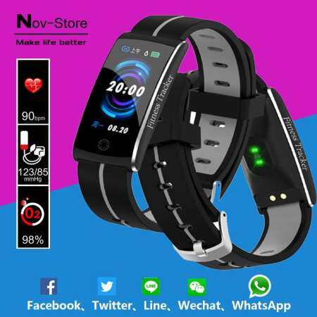 สร้อยข้อมือสมาร์ท หน้าจอทัชสกรีนแบบ Smart Bracelet IP67 กีฬาวิ่งกันน้ำ นาฬิกาสมาร์ท สมาร์ทวอทช์ ผลิตภัณฑ์คุณภาพดี