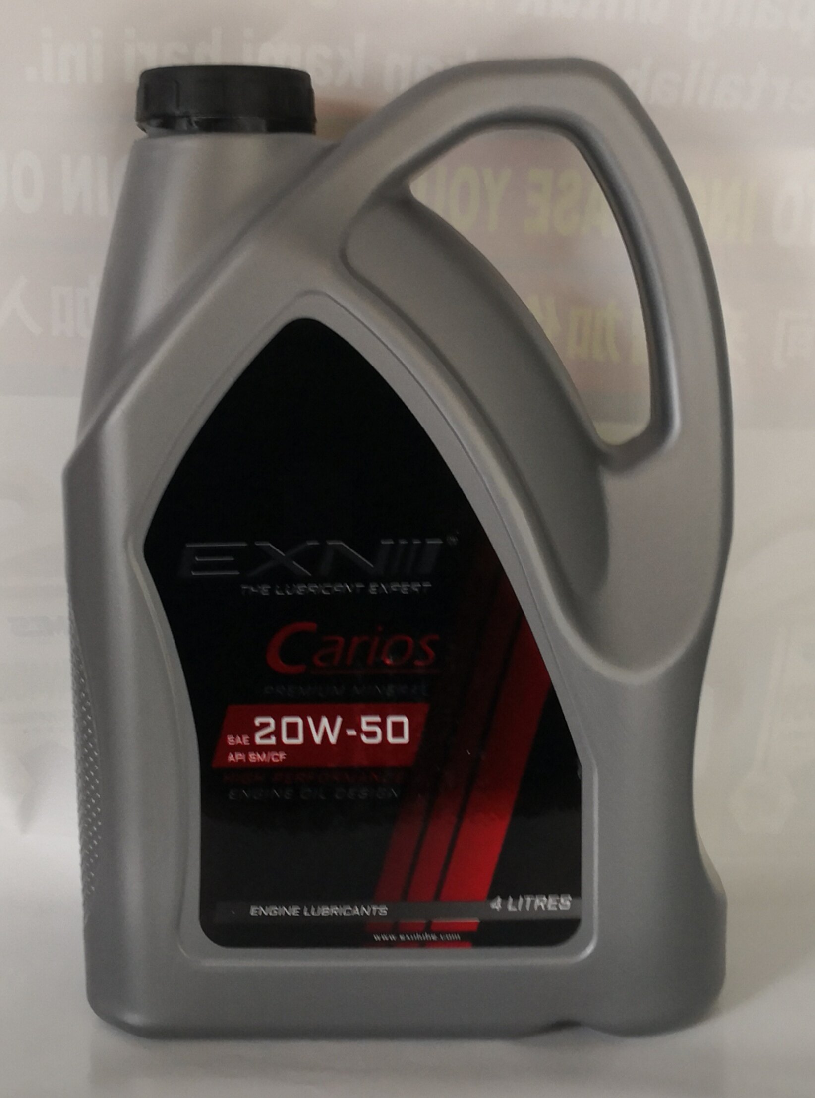 EXN ENGINE OIL CARIOS SAE 20W50 PREMIUM MINERAL API SM/CF ENGINE OIL