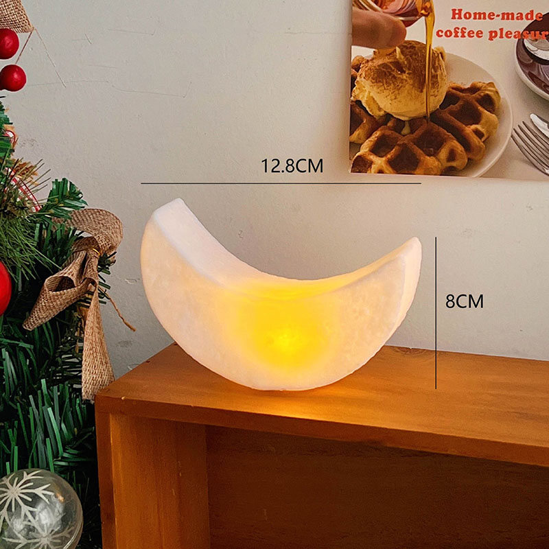 XINLANYASHE LED lamps, table lamps, bedroom lamps, room lamps, night lights, reading lamps bedside lamp bedroom lamp moon cartoon night light moon lamp friend birthday gift