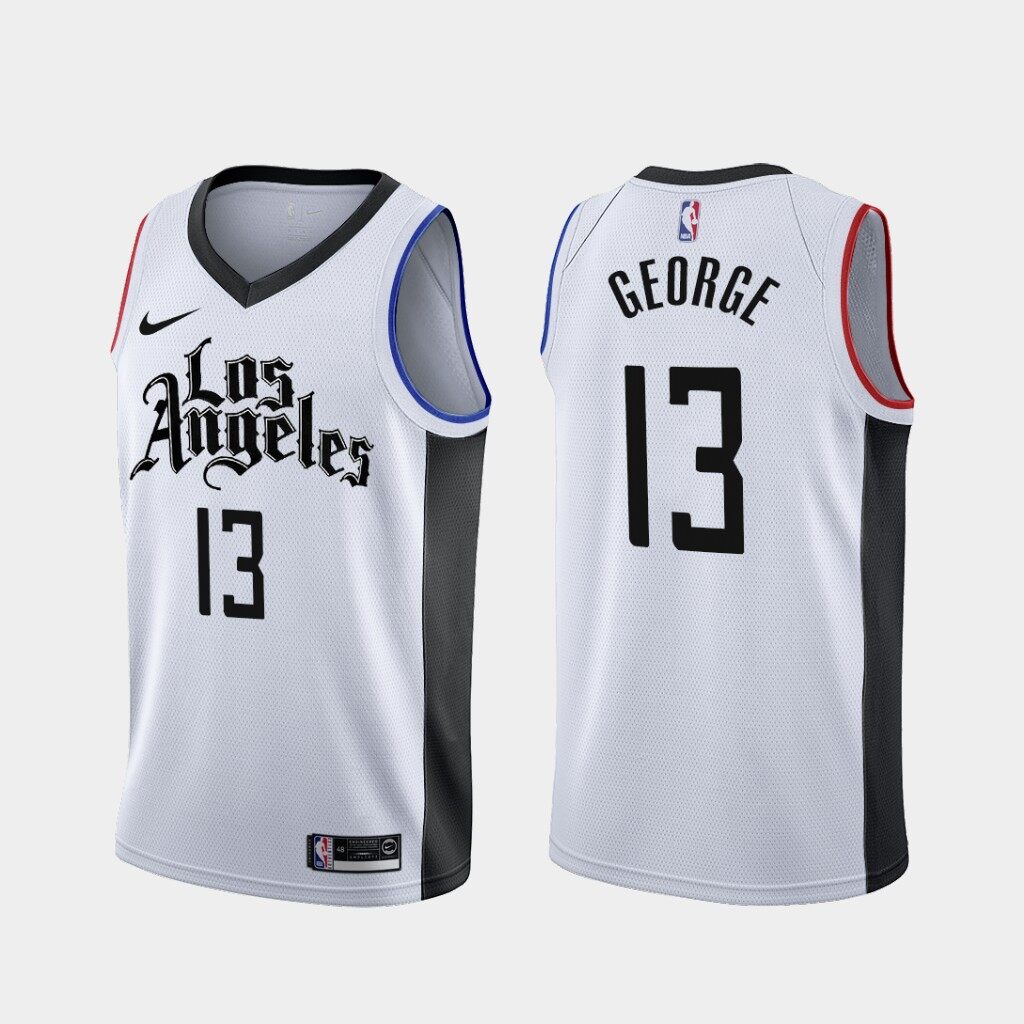 paul george city jersey clippers