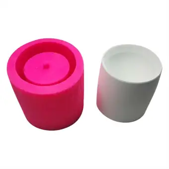 Guo Round Cement Flower Pot Silicone Mold Home Decoration Crafts