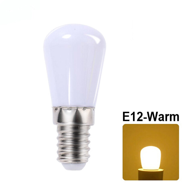 1/4pcs mini led refrigerator light bulbs for kitchen bedroom home e12 e14 screw bulb white display cabinet lights 220v