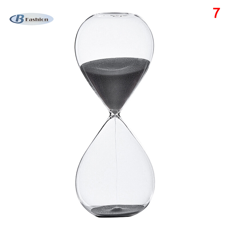 B-F Hourglass Sand Timer Improve Productivity Achieve Goals Stay Focused Be More Efficient Time Management Tool 5/30 Minutes