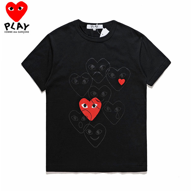 Cdg play shirt womens sale