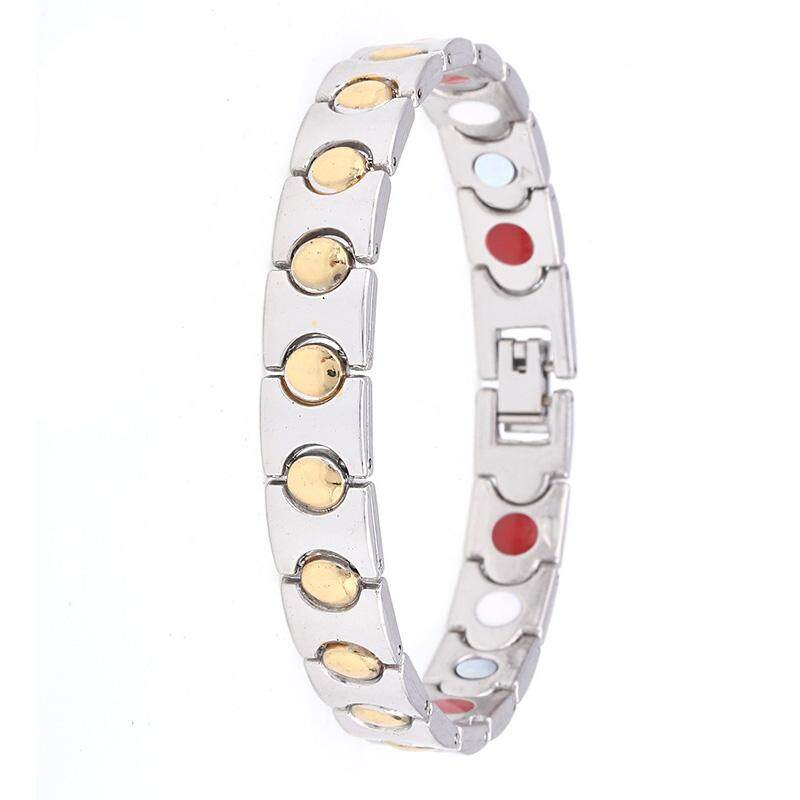 Dueplay Tembaga Nagetive Ion Inframerah Jauh Magnet Gelang untuk Pria Wanita Gelang Kesehatan Gelang
