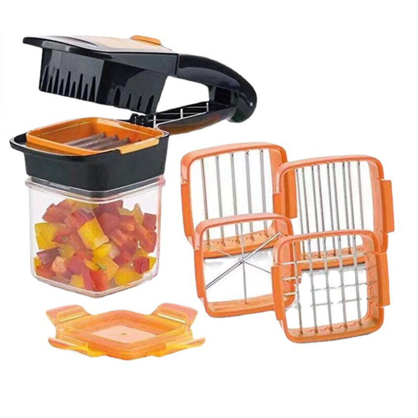 Đa-Chức Năng Dụng Cụ Cắt Rau Công Cụ Cutter Đa Chức Năng Slicer Khoai Tây Trái Cây Dụng Cụ Nhà Bếp Phụ Kiện Thép Slicer