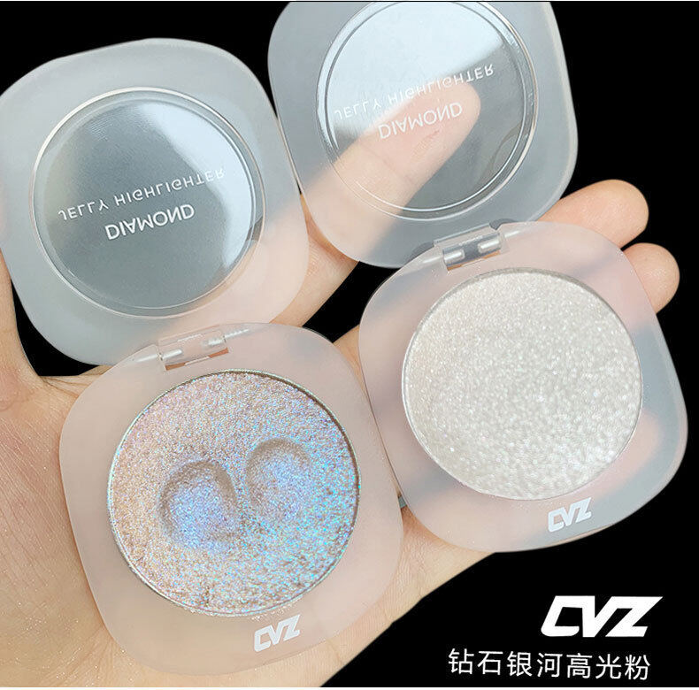 Diamond Highlighter Powder Palette Illuminator Mineral Shimmer CVZ