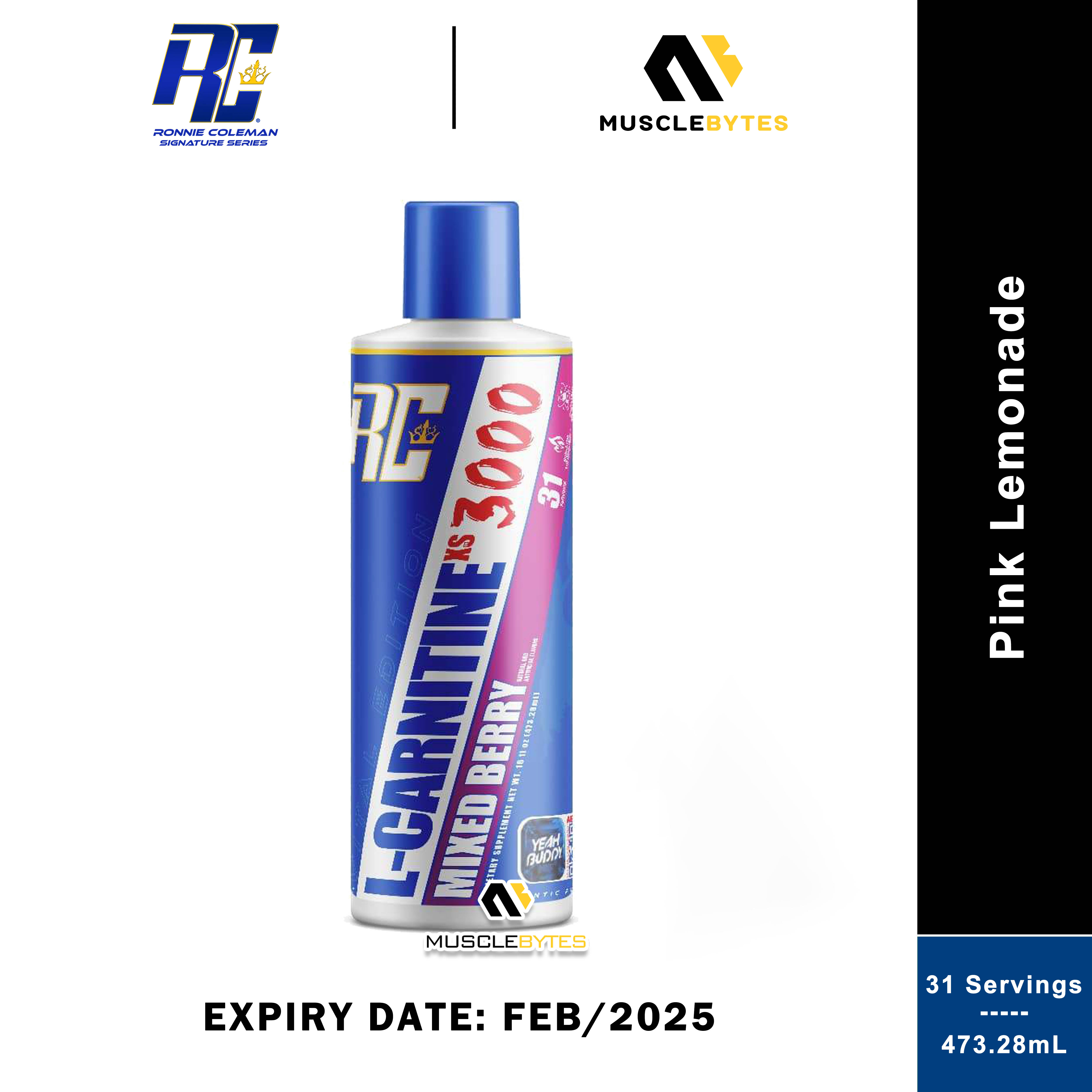 Ronnie Coleman - L Carnitine XS [473.28mL / 31 Servings] [RC L Carnitine] |  Lazada