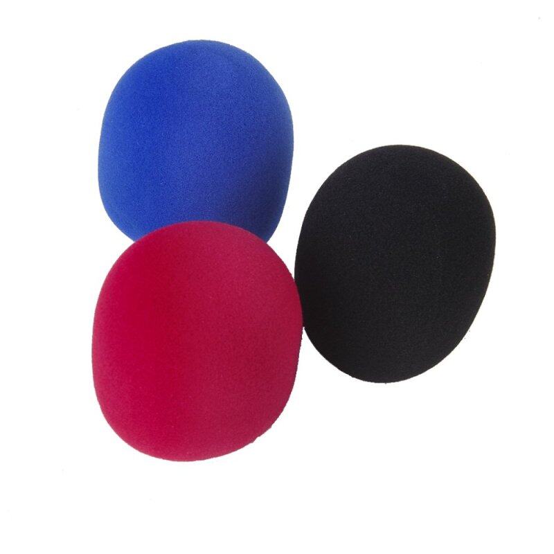 2PCS Microphone Foam Cover - Red Malaysia