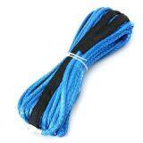 0.24'' x 40' Replacement Synthetic Winch Line Cable Rope 6500+ LBs With Sheath Blue