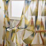 1 PCS 1.5x2.7m European decoration jacquard  \\Modern tulle curtain